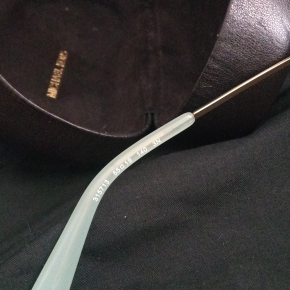 Michael Kors 6040 abela III 3 55⬜19 140 3N 315713 mint Gold  Eyeglasses w case - Picture 7 of 12